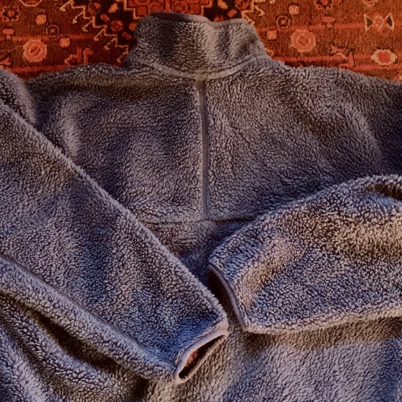 Very Vintage Retro X Patagonia Fleece Jacket Blue - Picture 7 of 16